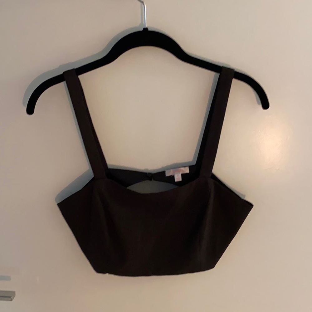 Black Crop Top